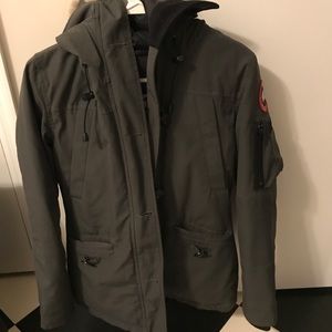 Grey Canada Goose jacket